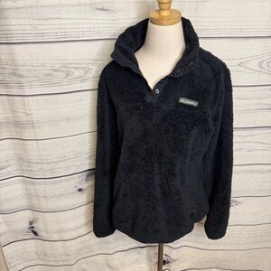 Columbia Black Fleece Pullover